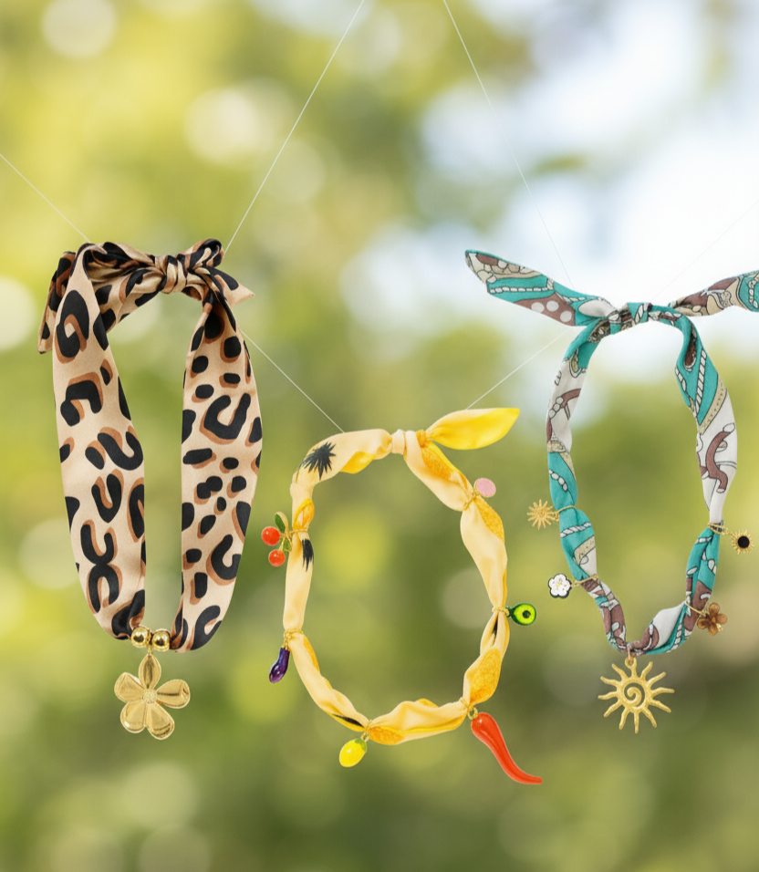 Colliers "Les Joyaux de Soie"