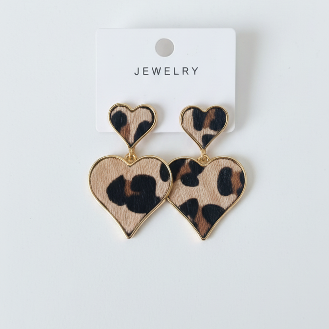 Boucle d'oreille Jungle Chic