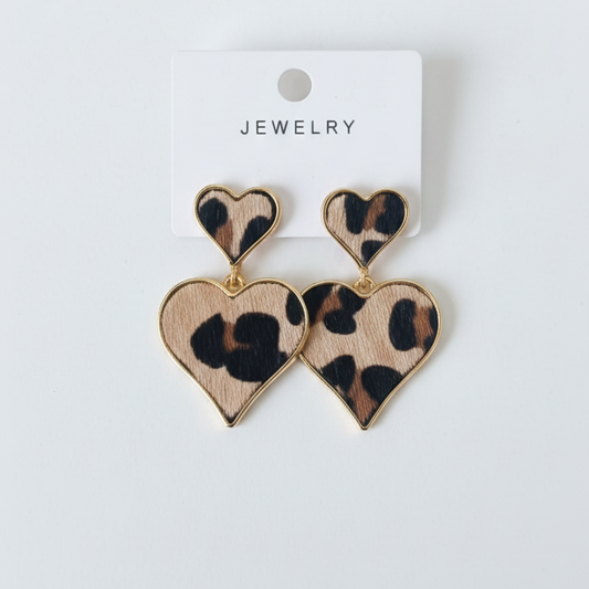 Boucle d'oreille Jungle Chic