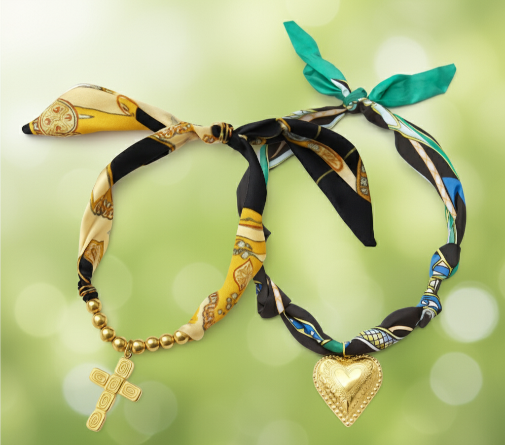 Colliers "Les Joyaux de Soie"