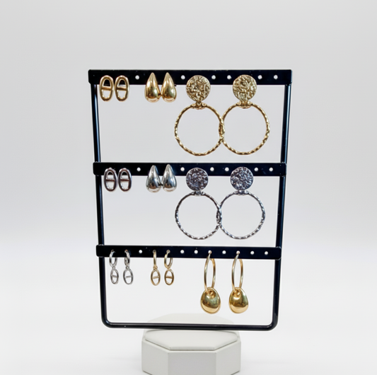 Boucles d'oreilles Aura Inoxydables