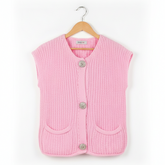 Gilet Chic Boutonné