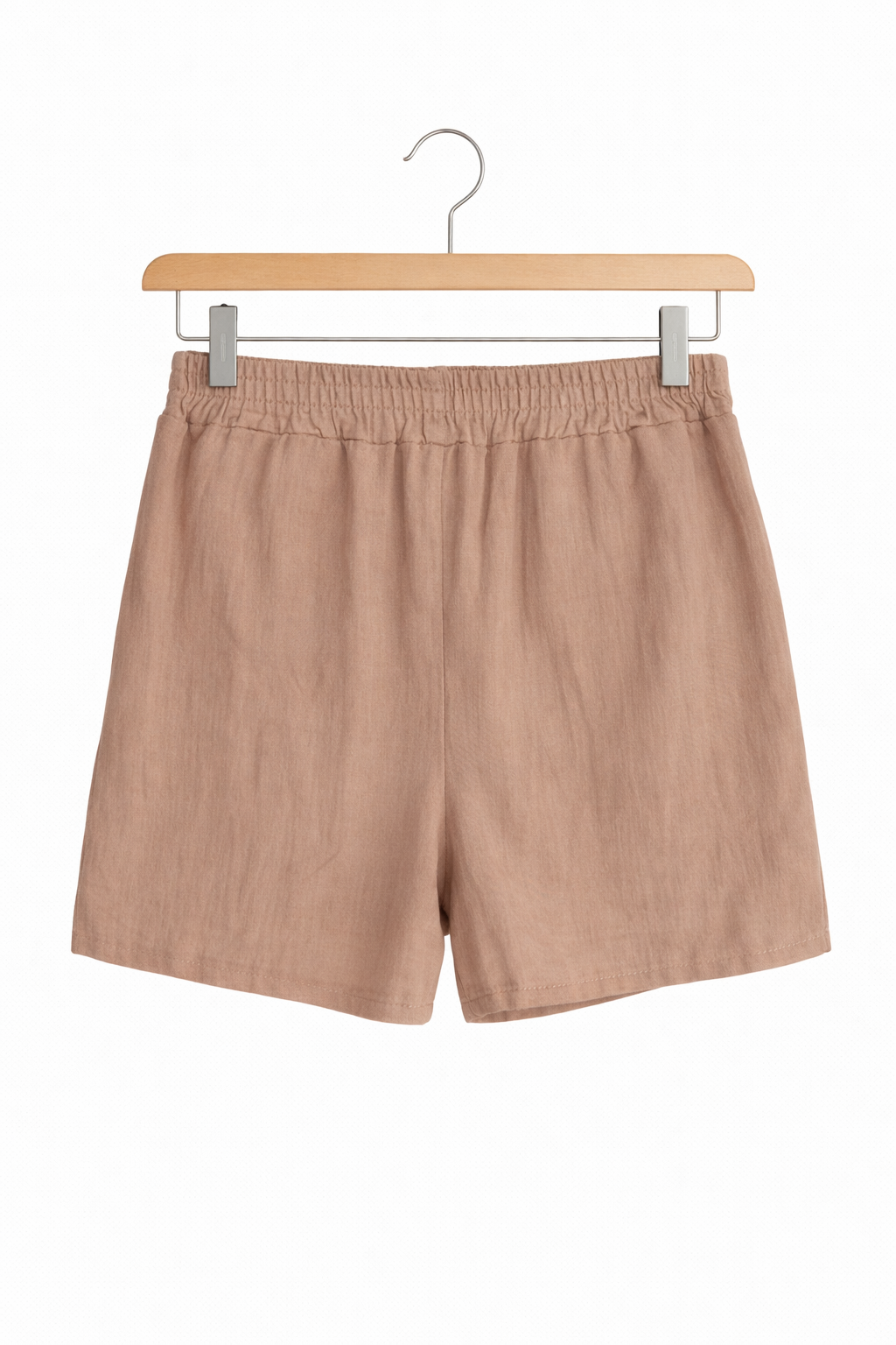 Short femme été 100% coton taille élastique lien à nouer poches confort respirant coupe fluide casual plage | Brise d’Été – LyaMode