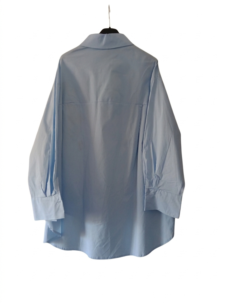 Chemise oversize coton brodée message – Chemise Good Mood – LyaMode