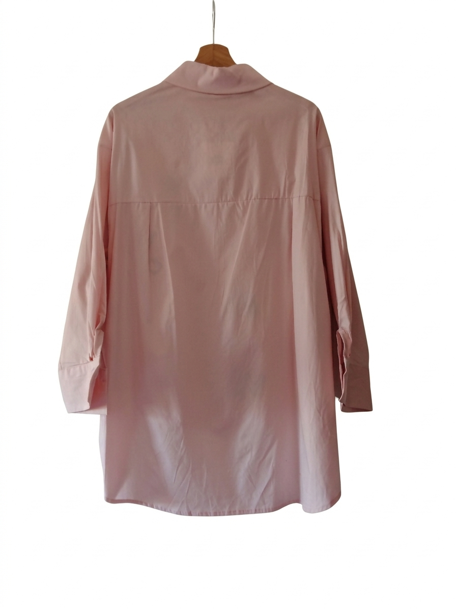 Chemise oversize coton brodée message – Chemise Good Mood – LyaMode