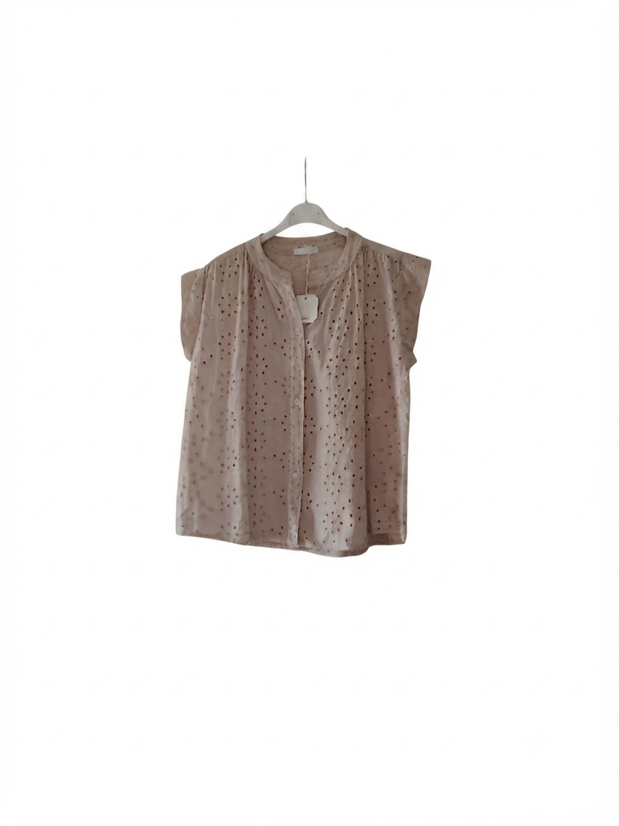 Chemisier Boréal en coton broderie anglaise | LyaMode