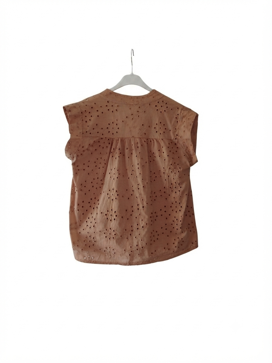 Chemisier Boréal en coton broderie anglaise | LyaMode