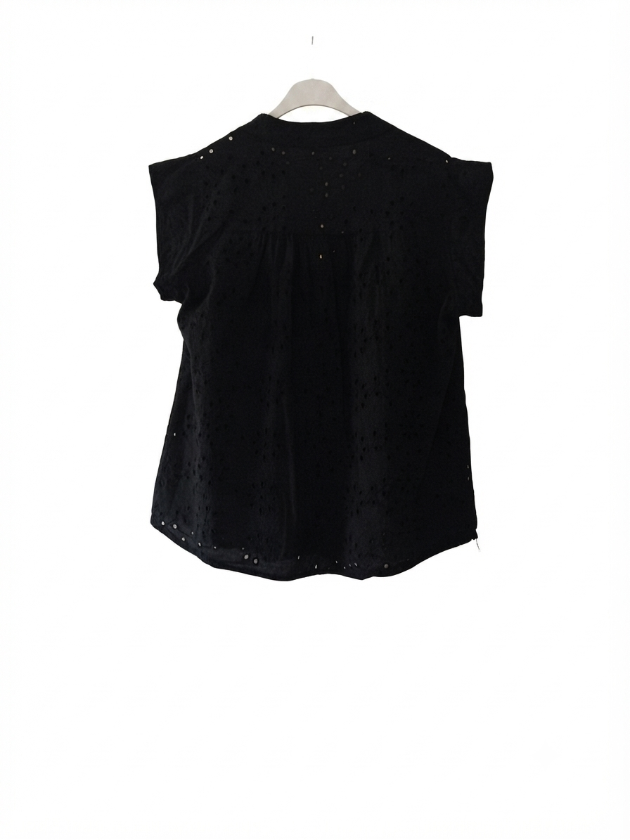 Chemisier Boréal en coton broderie anglaise | LyaMode