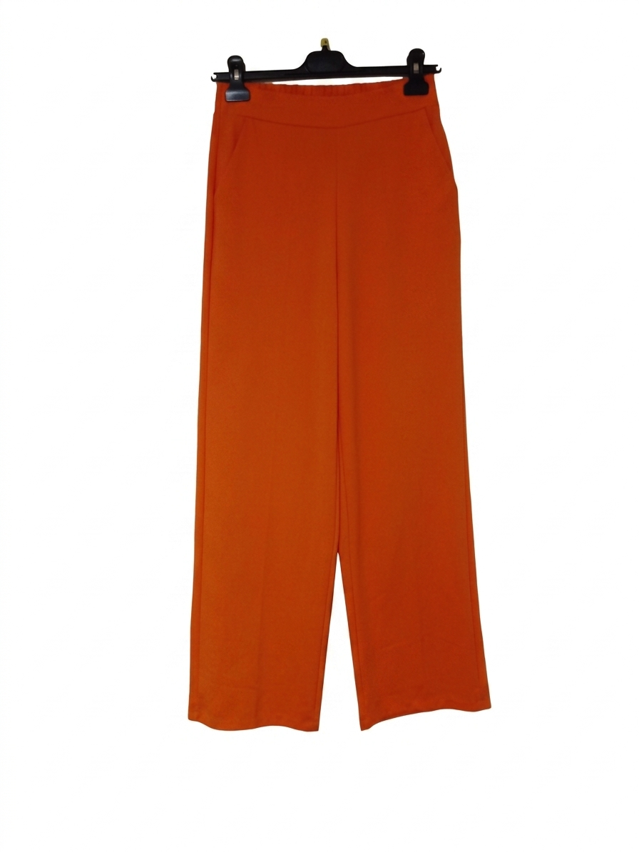 Pantalon Large Fluide Taille Élastique Femme – Flow Élancé | LyaMode