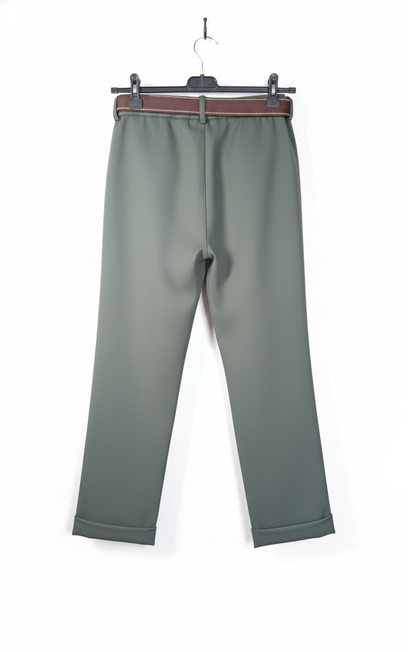 Pantalon femme fluide chic coupe droite stretch confortable taille élastique viscose doux bureau casual élégant taille unique | Évasion Chic – LyaMode