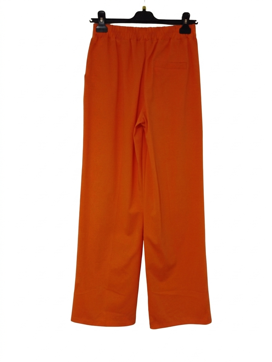 Pantalon Large Fluide Taille Élastique Femme – Flow Élancé | LyaMode