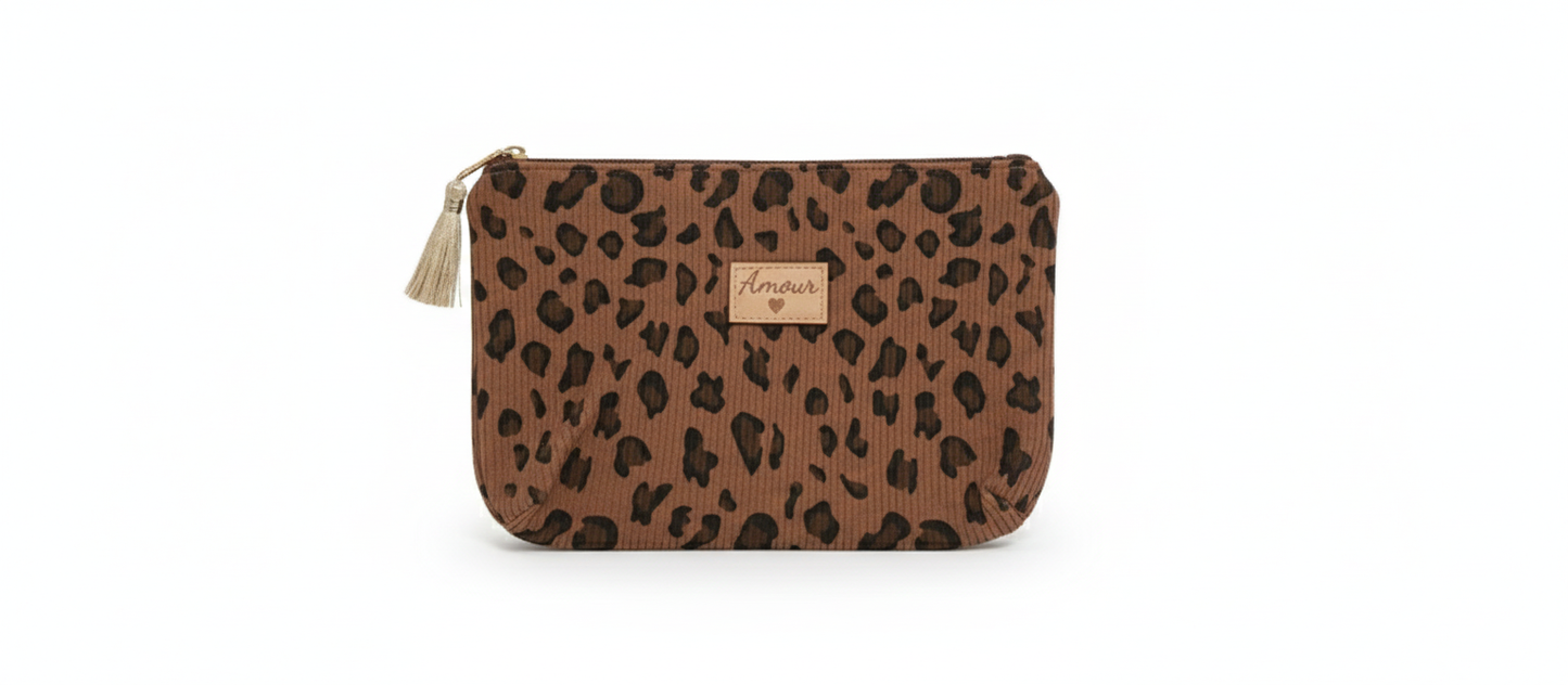 Grande Pochette Velours Amour