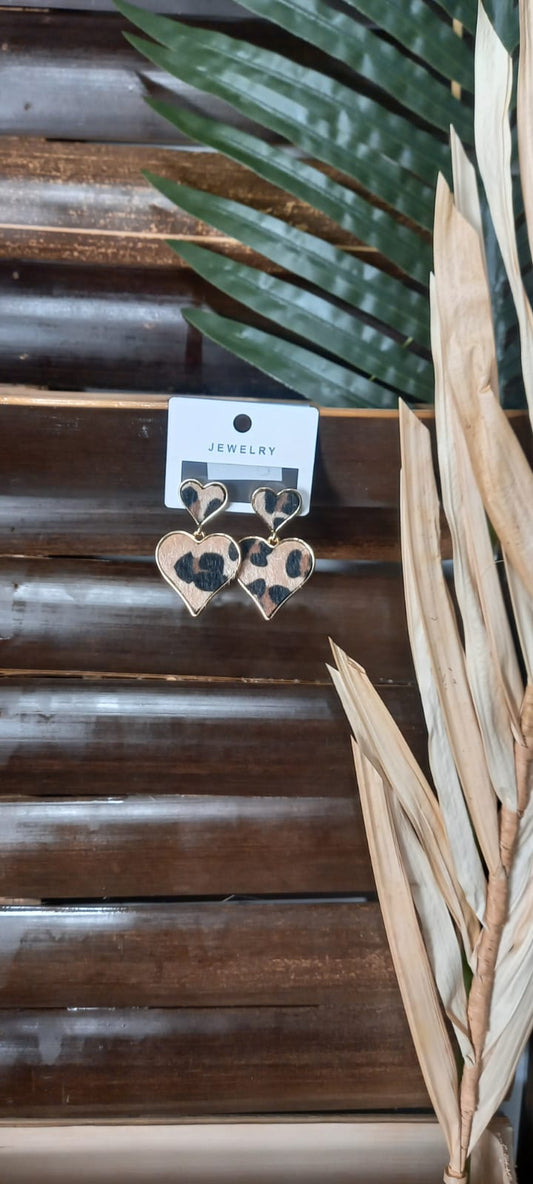 Boucle d'oreille Jungle Chic