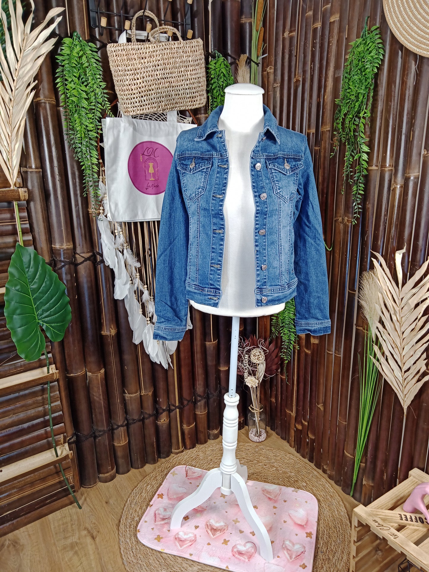 Veste en jean Énigme Denim