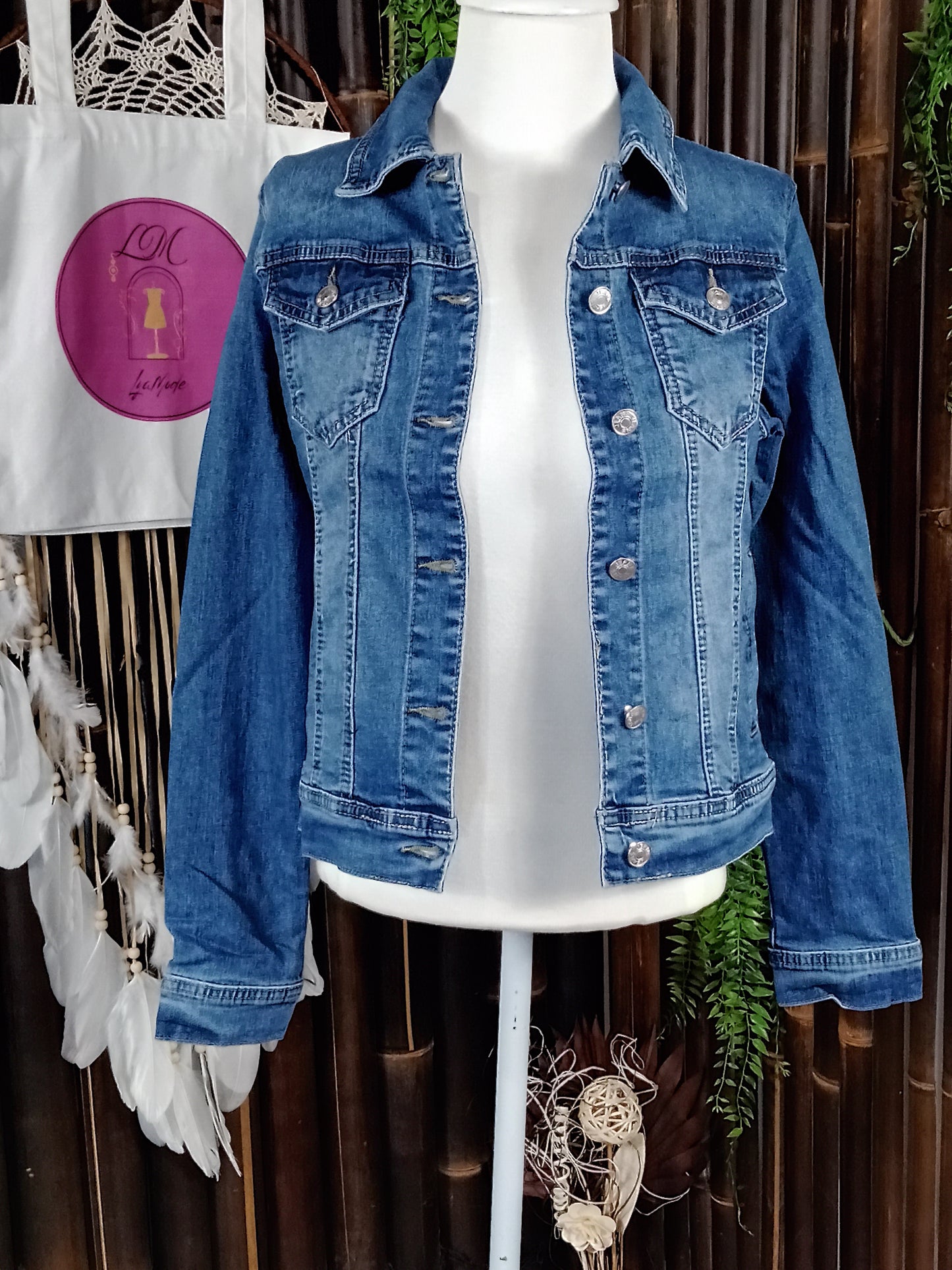 Veste en jean Énigme Denim