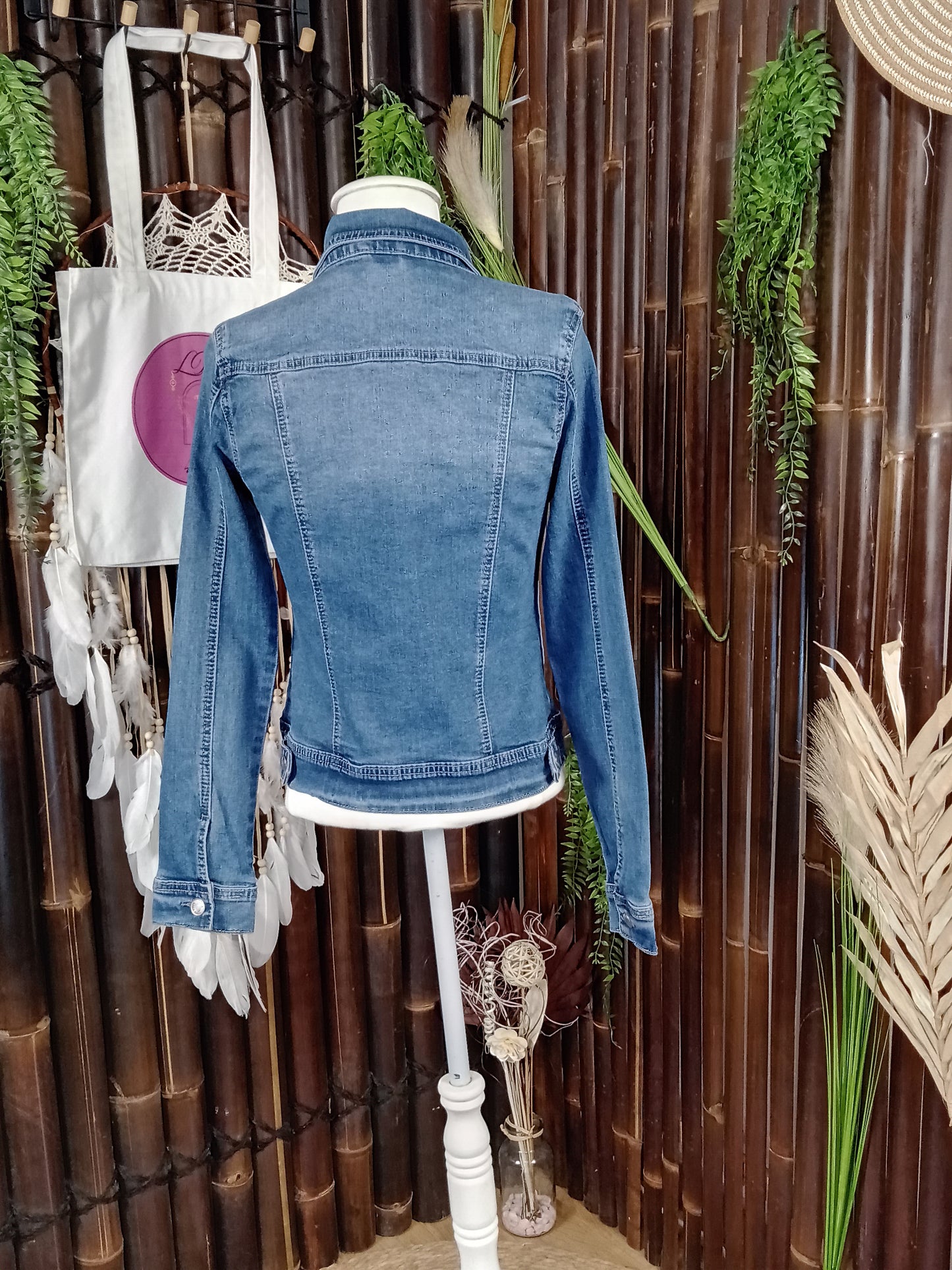 Veste en jean Énigme Denim