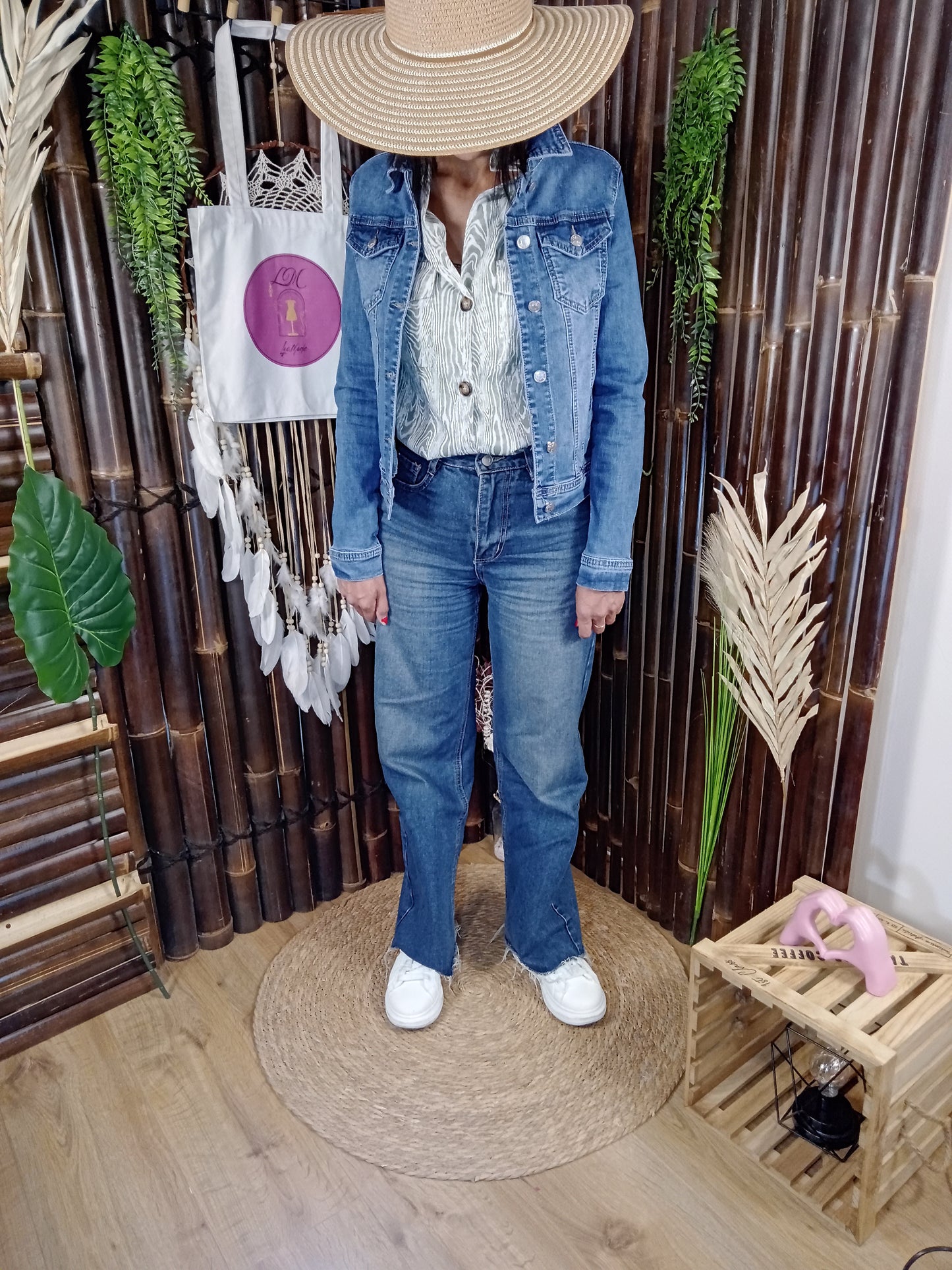 Veste en jean Énigme Denim