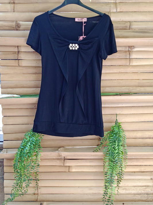Tee-shirt Nœud Précieux