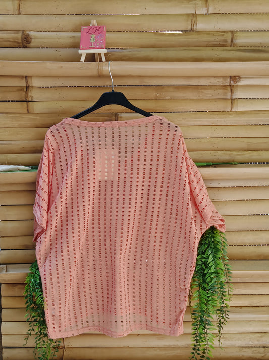 Blouse Évasion Ajourée
