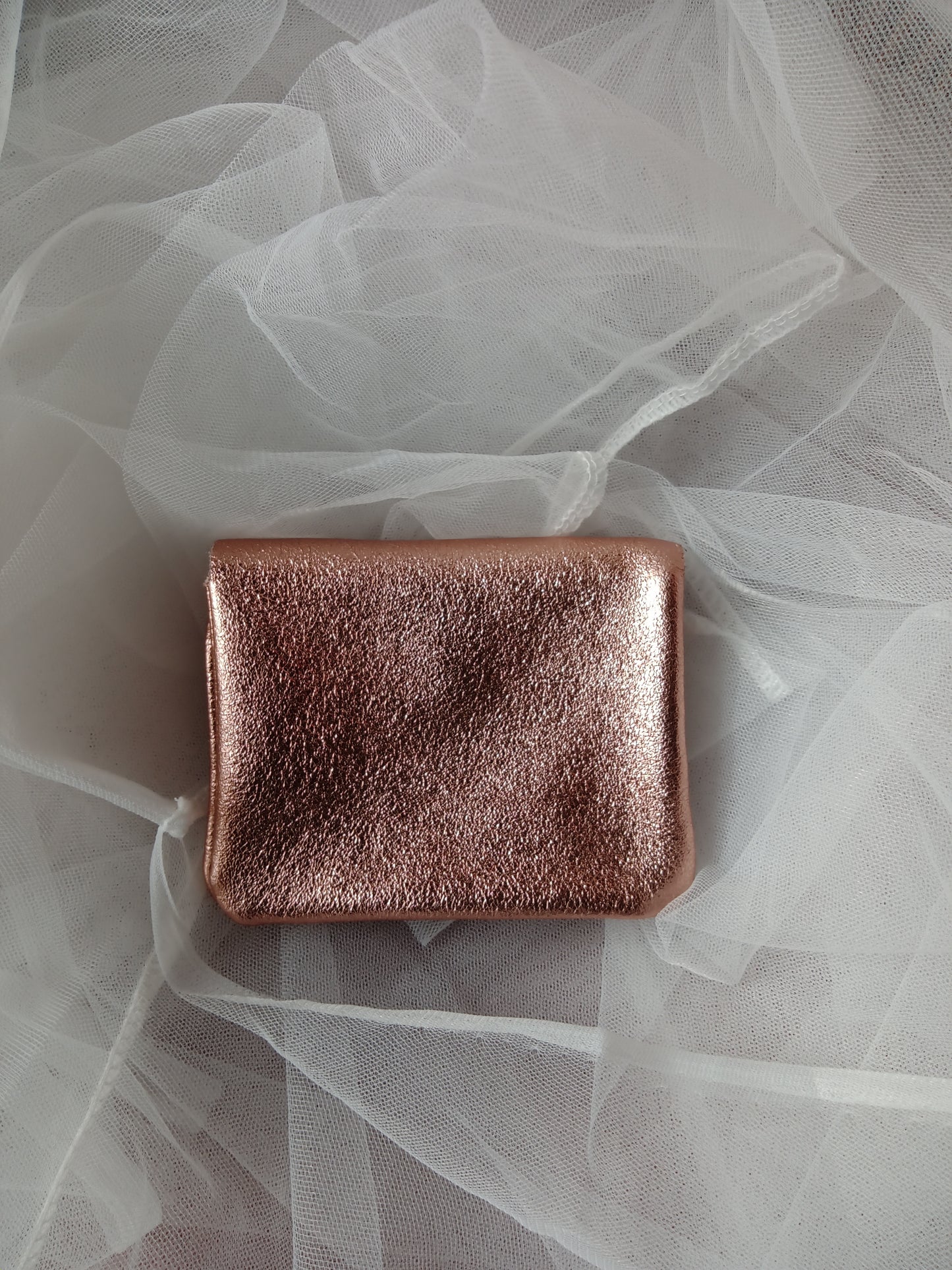 Porte-monnaie cuir compact femme bouton pression et poche zippée 11x9 cm – Éclat Mini | LyaMode