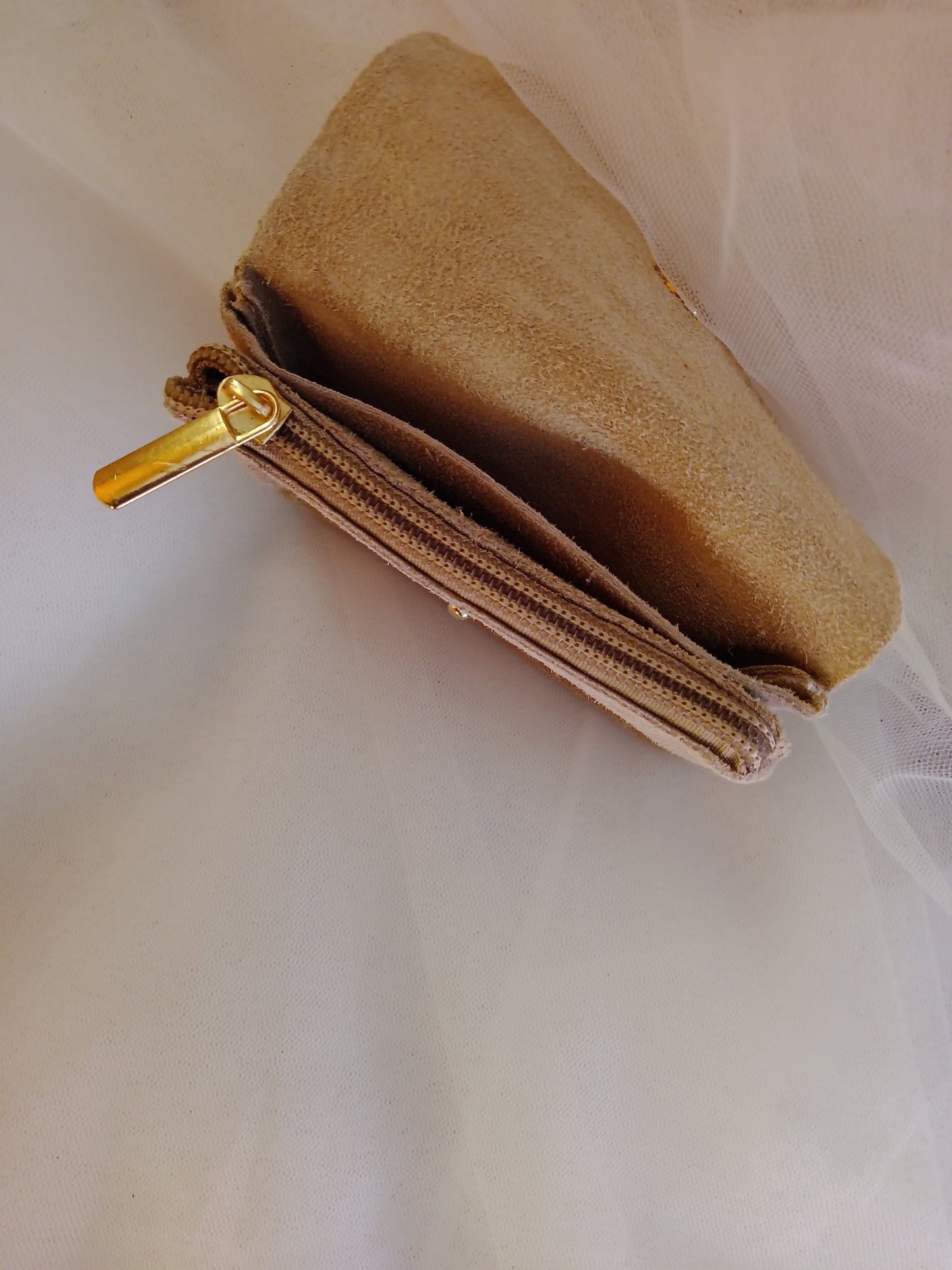 Porte-monnaie cuir compact femme bouton pression et poche zippée 11x9 cm – Éclat Mini | LyaMode