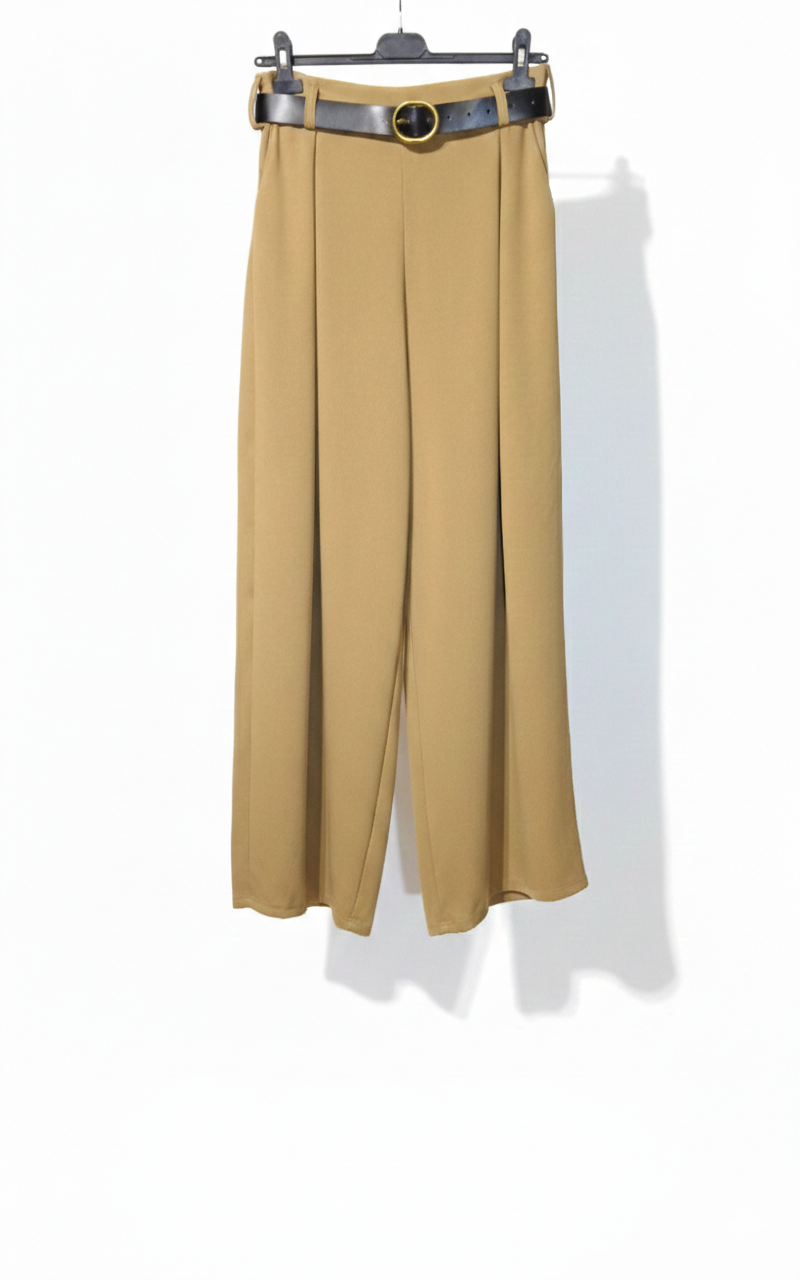 Pantalon Femme Fluide Taille Élastique Grande Taille Jusqu’au 48 Coupe Large Confort Éclat Flow LyaMode