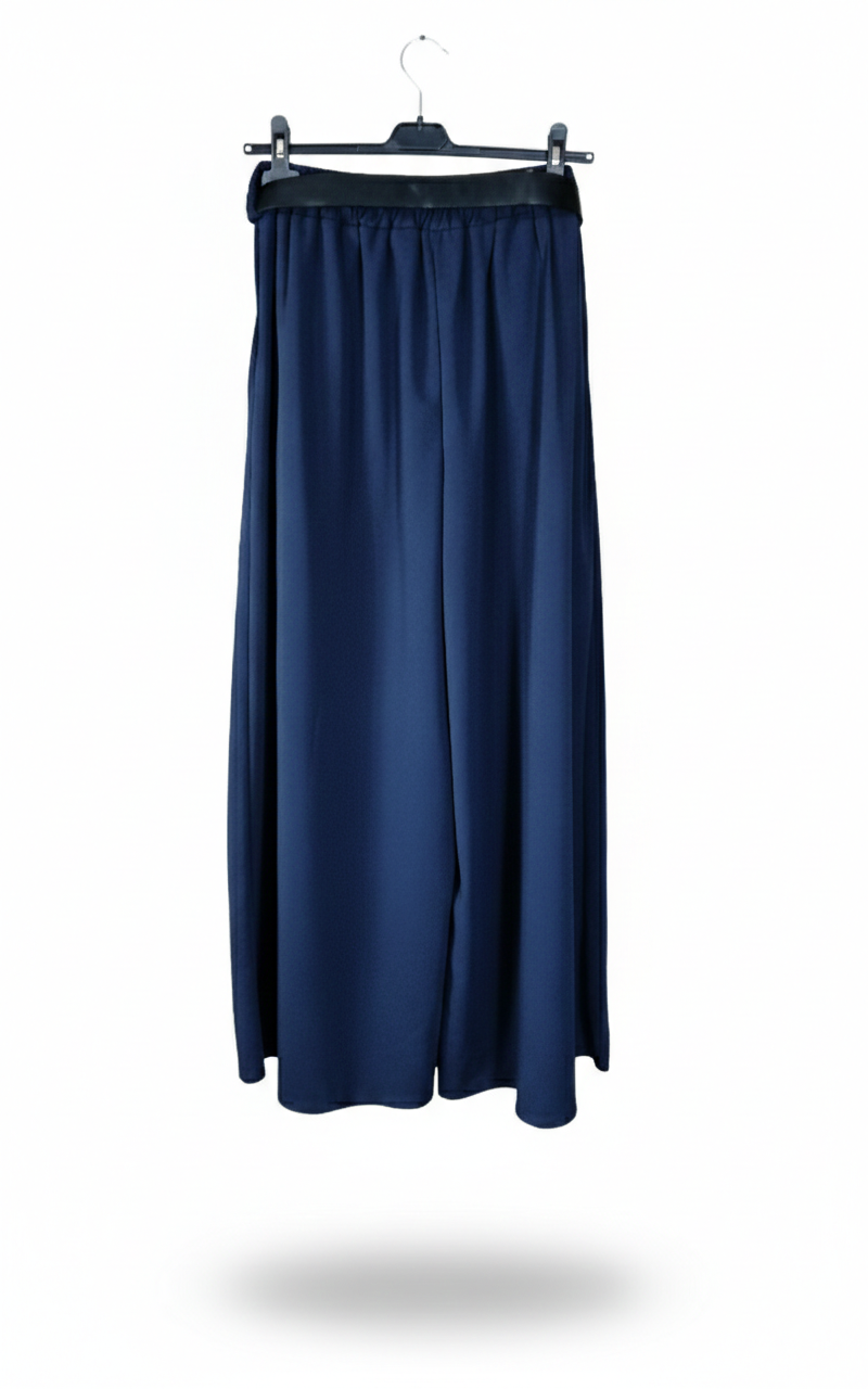 Pantalon Femme Fluide Taille Élastique Grande Taille Jusqu’au 48 Coupe Large Confort Éclat Flow LyaMode