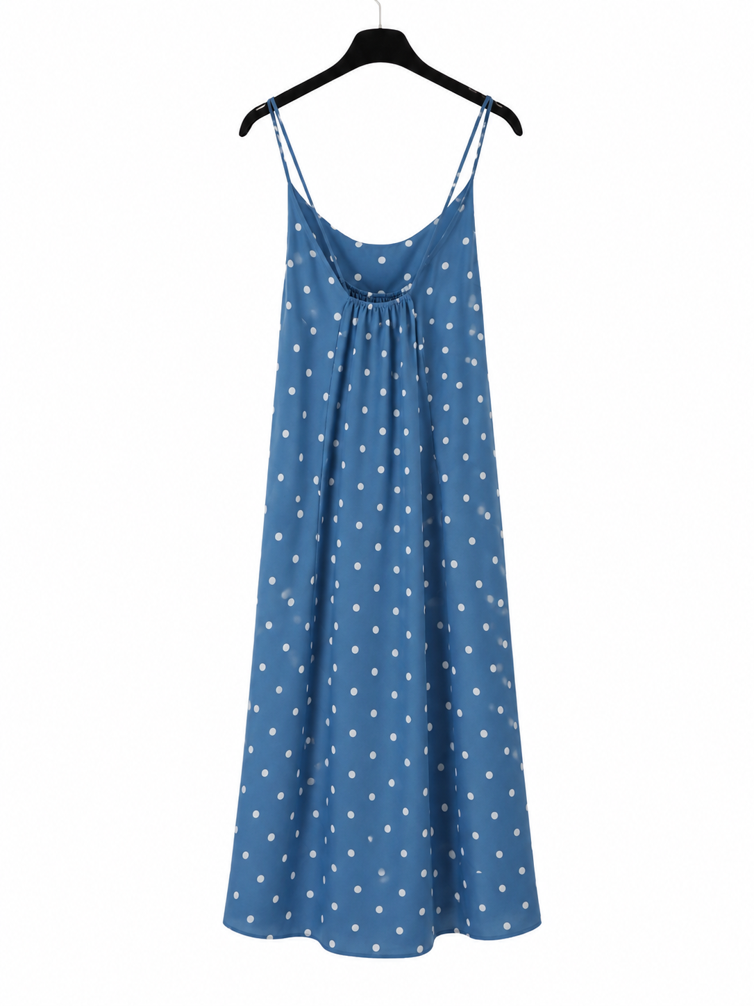 Robe longue à pois femme – Taille unique 100 % polyester – Pois de Charme | LyaMode
