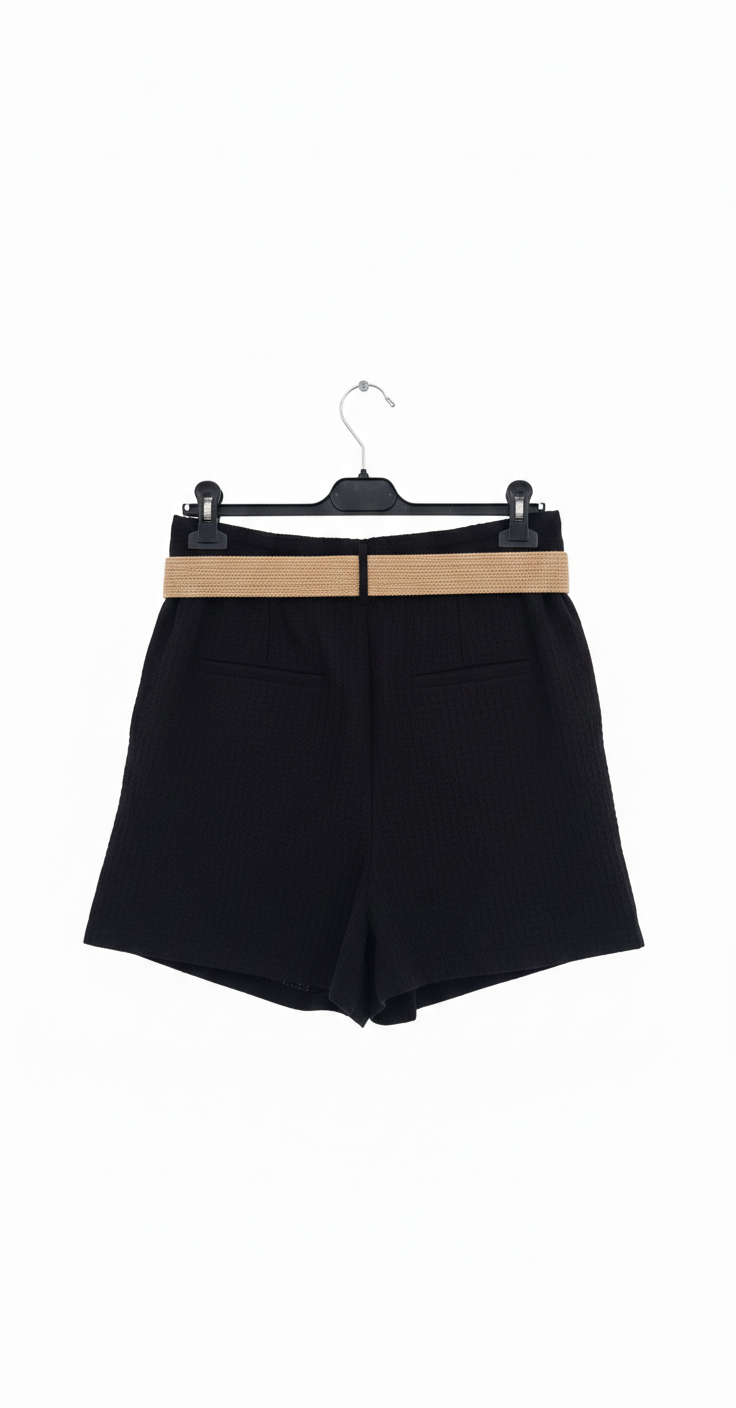 Short femme fluide été 100% viscose taille élastique ceinture bohème coupe légère confortable taille unique du 36 au 44 | LyaMode