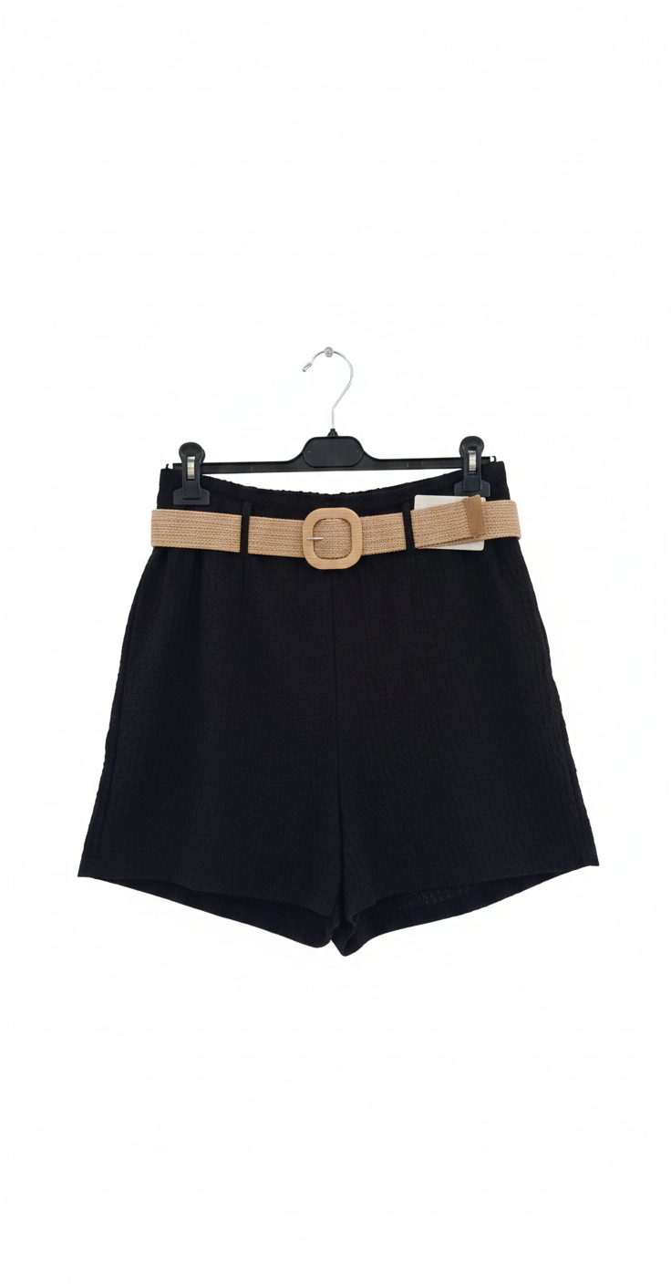 Short femme fluide été 100% viscose taille élastique ceinture bohème coupe légère confortable taille unique du 36 au 44 | LyaMode