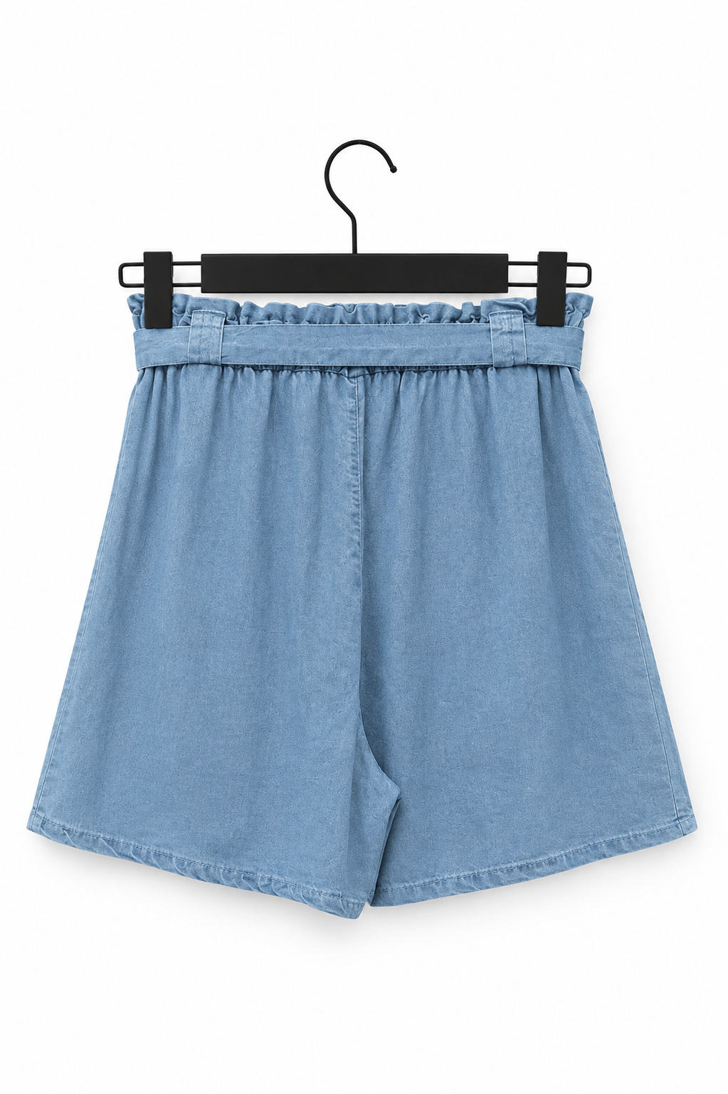 Short Naëlia fluide en lyocell avec ceinture à nouer – LyaMode