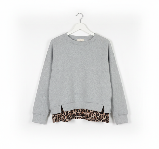 Sweat Minimaliste Gris