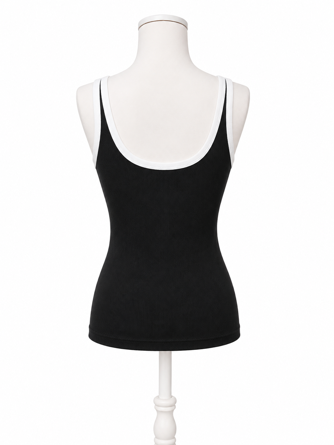 Top Élégance Sculptée – Débardeur Femme en Viscose Stretch | LyaMode