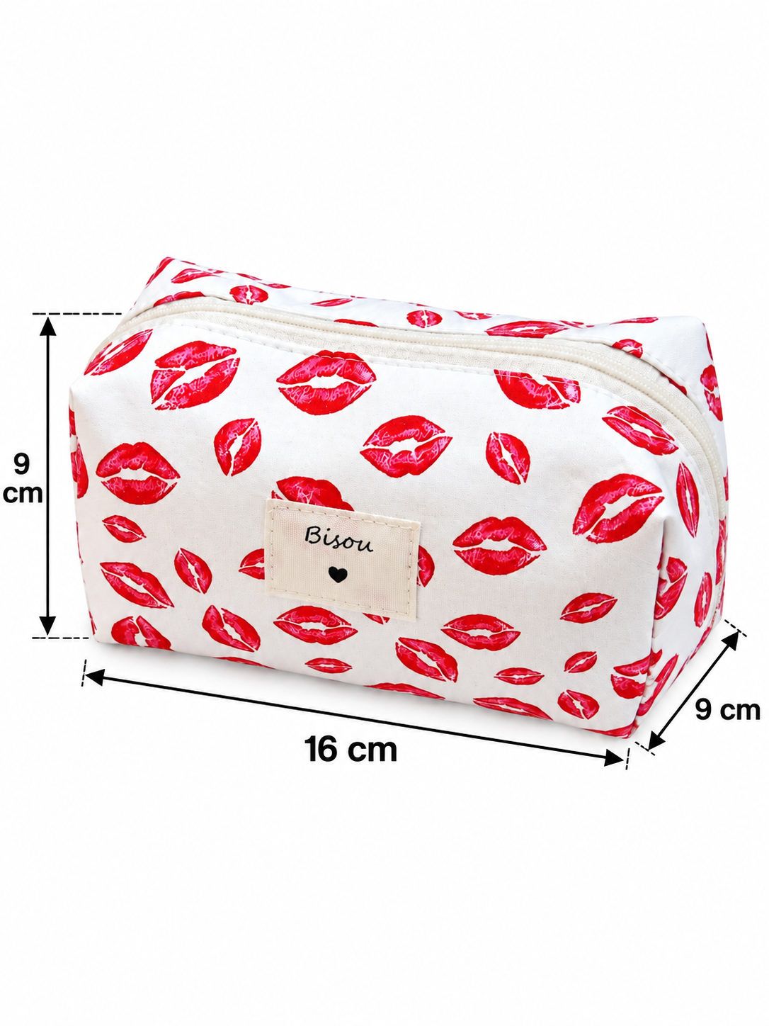Trousse LOVE femme – 3 modèles 16 × 9 × 9 cm | LyaMode
