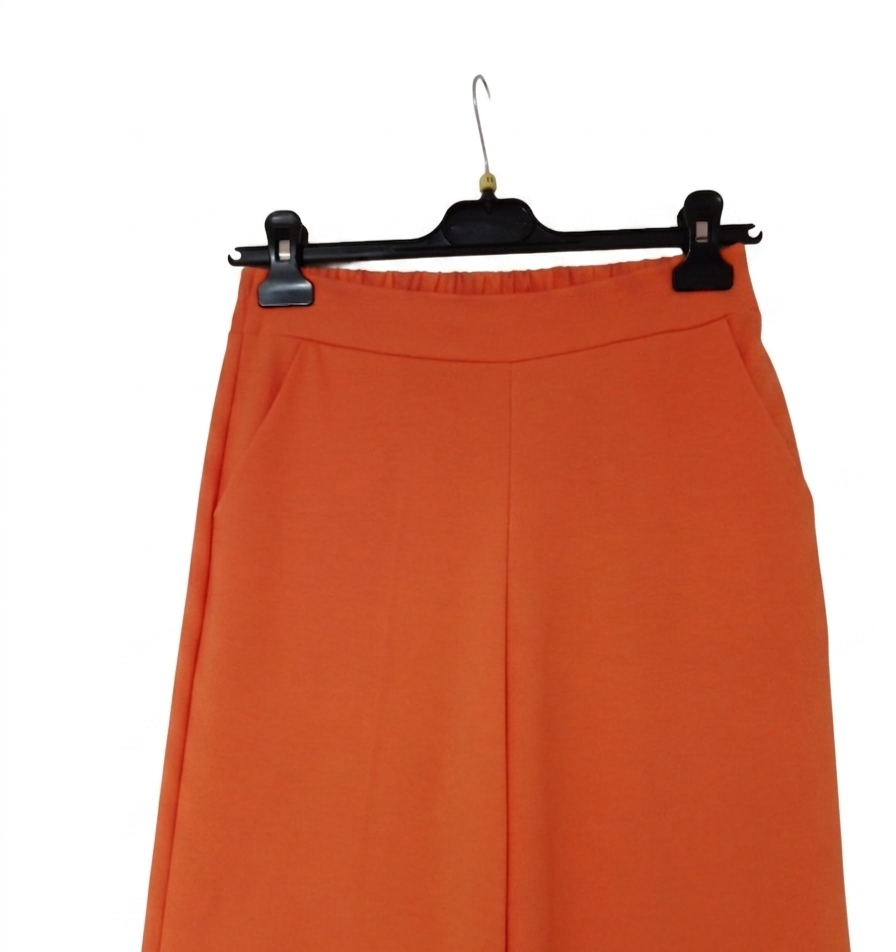 Pantalon Large Fluide Taille Élastique Femme – Flow Élancé | LyaMode