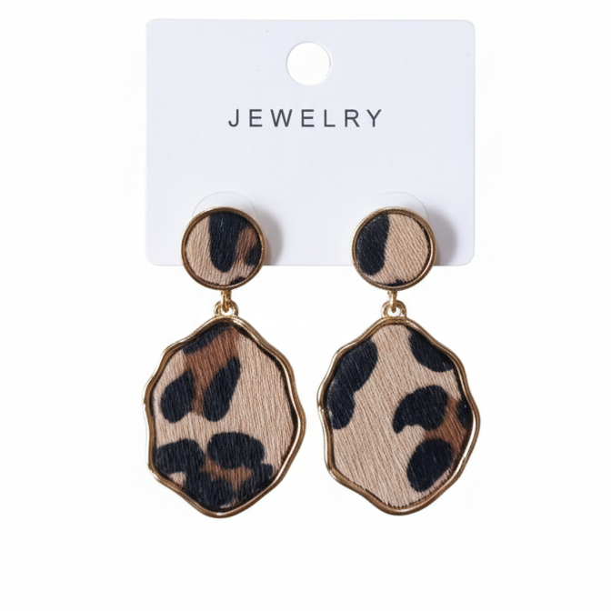 Boucle d'oreille Jungle Chic