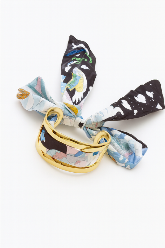 Bracelets-Joncs “Éclats de Soie”