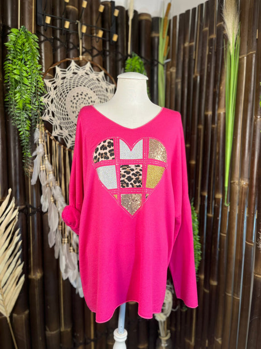 Pull Coeur Douillet