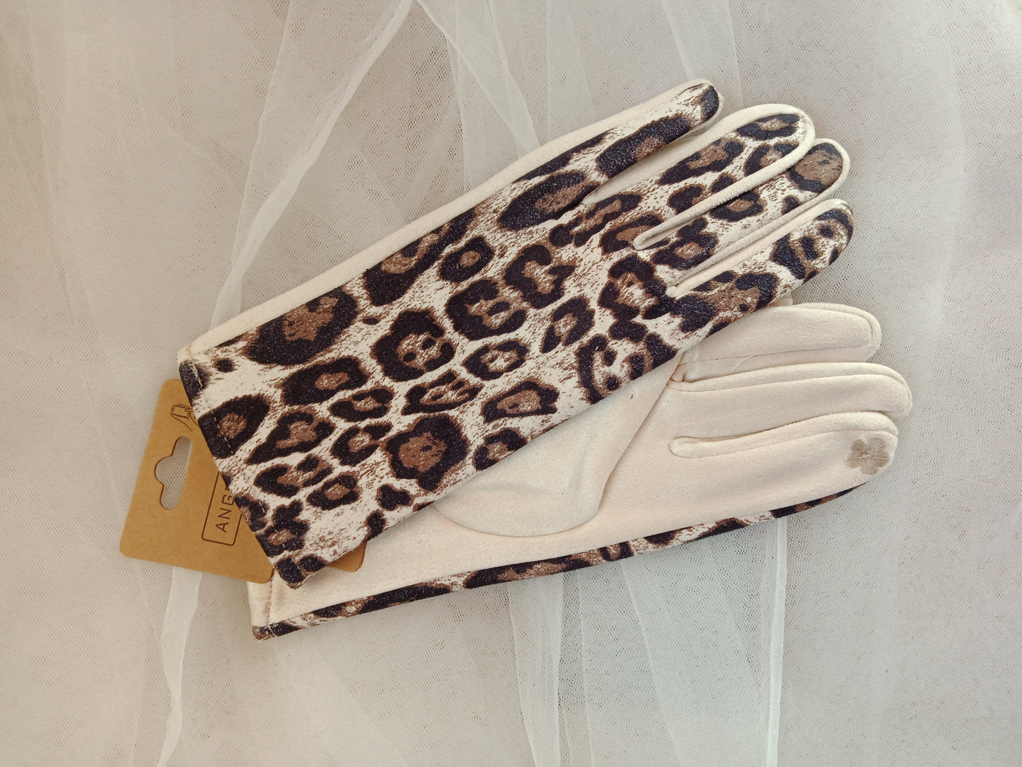 Gants Touch Léopard Chic