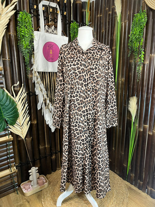 Robe-Chemise Éclat Sauvage