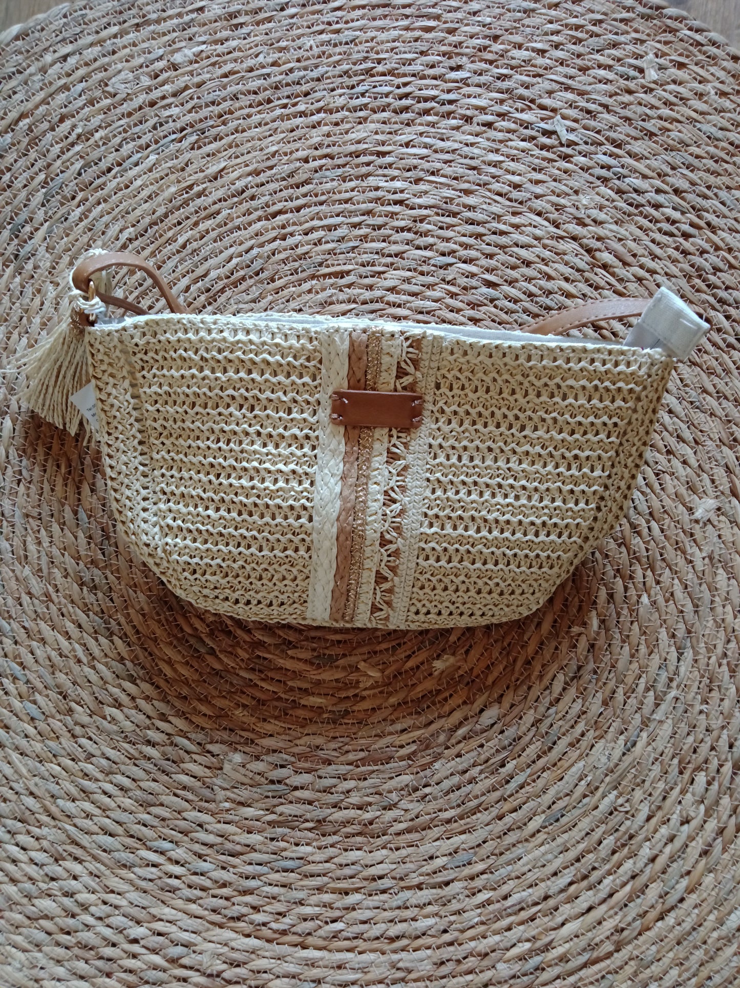 Sac bandoulière bohème tressé femme – Esprit Bohème – LyaMode
