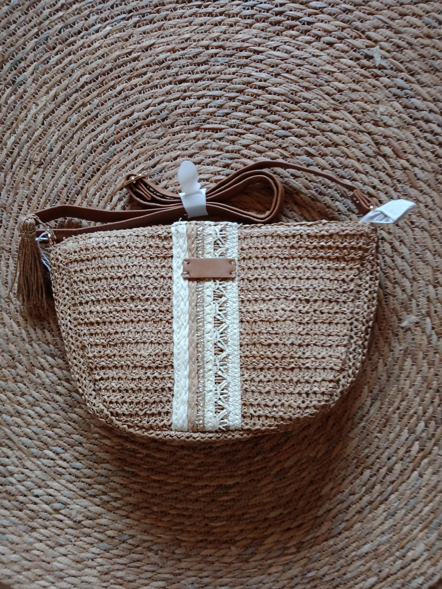 Sac bandoulière bohème tressé femme – Esprit Bohème – LyaMode